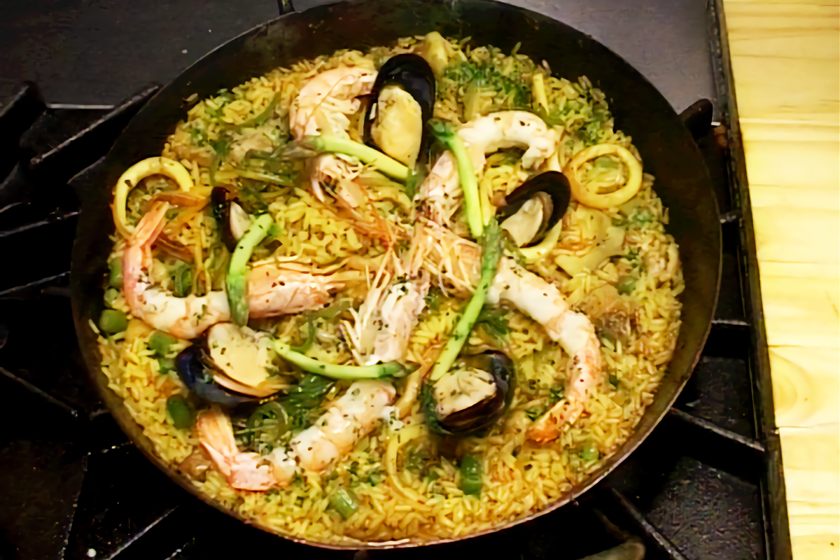 Paella a la valenciana El Gourmet