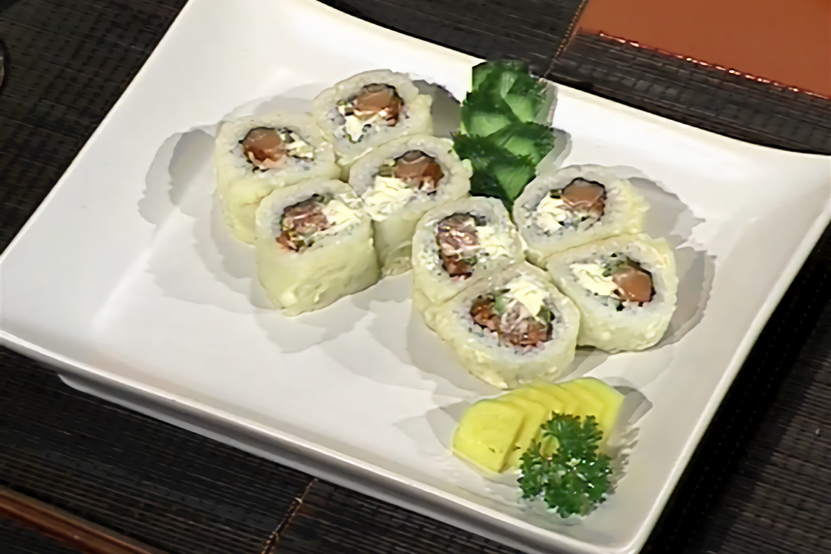 Spice salmón tempura rolls El Gourmet