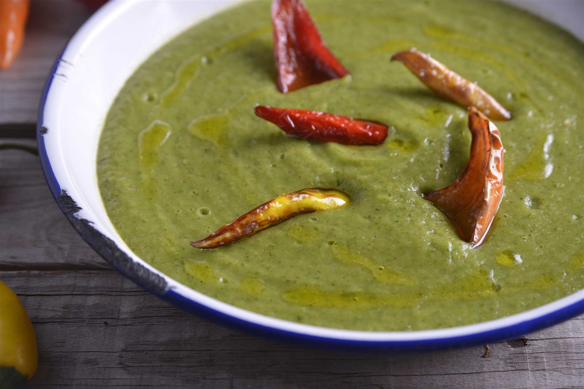 Crema de verduras y chiles El Gourmet