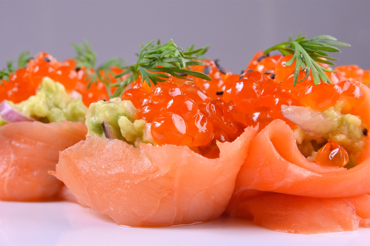 Finger food de salmón El Gourmet