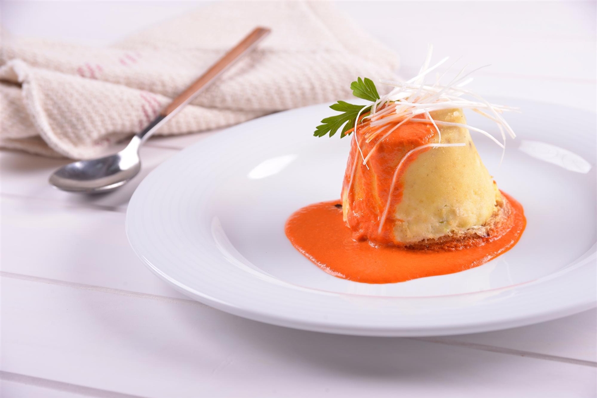 Flan de Puerros y Queso Manchego El Gourmet